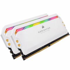 RZA() [CMT32GX4M2E3200C16W] DDR4 3200MHz 16GBx2 DIMM Unbuffered 16-20-20-38 XMP 2.0 DOMINATOR PLATINUM RGB White 1c