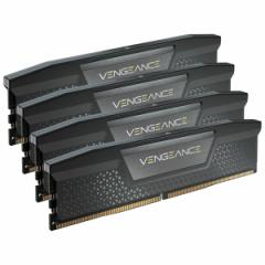 RZA() [CMK128GX5M4B5600C40] DDR5 5600MT/s 128GB(32GBx4) UDIMM 40-40-40-77 XMP 3.0 VENGEANCE DDR5 Black 1.25V