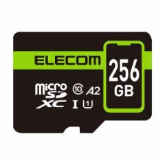 ELECOM [MF-SP256GU11A2R] microSDXCJ[h/f[^T[rX2Nt/UHS-IEU1E90MB/sE256GB