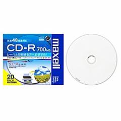 Maxell [CDR700S.WP.S1P20S] f[^pCD-R 48{ 700MB 1vP[X20pbN v^u[x
