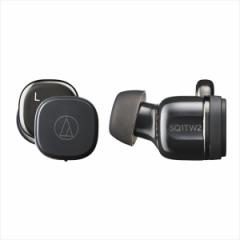 CXCz audio-technica I[fBIeNjJ ATH-SQ1TW2 BK WFbgubN Bluetooth 5.2 u[gD[X }CNt ʘb