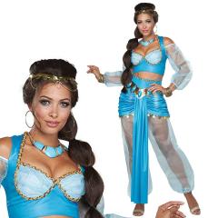 送料無料 アラジン ジャスミン コスプレ コスチューム 衣装 大人