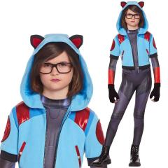 送料無料 フォートナイト リンクス コスプレ 子供用 コスチューム Lynx スキン 服 ハロウィン Fortnite