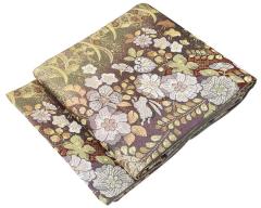 平和屋本店□極上 織匠十一代目 篠屋宗兵衛 謹製 綴れ唐織 六通柄袋帯  