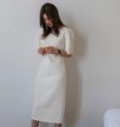 パフスリーブ ワンピース 白の商品一覧 通販 Au Pay マーケット