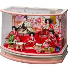 ���l�` �P�[�X���� ��H ���O�� �ܐl���� ��53cm �Z�pR�^ �A�N�����P�[�X ���ڂ��� �d�C���ᓴ�t 5�l �P�[�X���� �ЂȐl�`