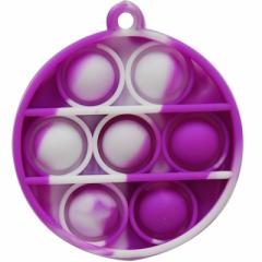  vbVL[z_[ 3  pu-ro21  ROUND PURPLE WHITEFn