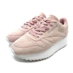 yÁz[{bN Reebok NVbN U[ _u CL LTHR DOUBLE EF Xj[J[ DV3628  sN 23.5cm fB[X