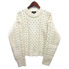 todayful 長袖ニット クロップド TODAYFUL/トゥデイフル クロップドスムースニット