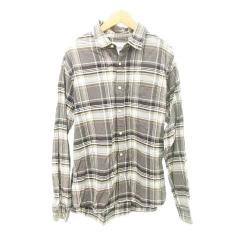 中古】BALENCIAGA バレンシアガ ロゴ刺繍 スナップボタン サテン