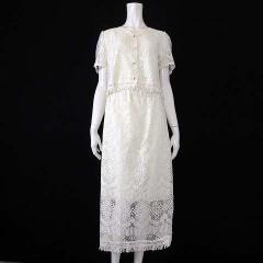 中古】未使用品 デミリー Demylee 2018年製 ニット カットソー ロング  