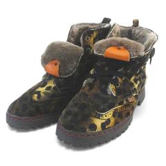 中古】ファンセットオブアート FUNSET OF ART 刺子 ツイル パンツ