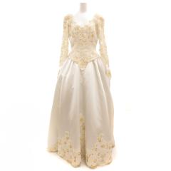 ウェディングドレス レンタル 9号-13号 Aライン ウエディングドレス