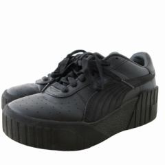 yÁzv[} PUMA CALI WEDGE EMBROIDERY Xj[J[ V[Y 385249-02  ubN 23?p 00409 fB[X