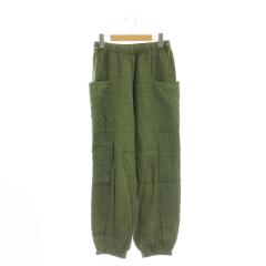 sara mallika サラマリカ キルティングパンツ キュロット 中古】サラマリカ sara mallika レーヨンキルティングパンツ ジョガー