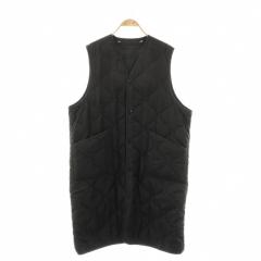 中古】ハイク HYKE 17360 QUILTED LONG VEST ベスト キルティング 中綿