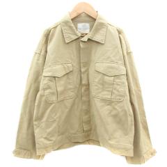 中古】JIEN YE ジェンイェ HNMN TOP ジップアップ トップス L BROWN  