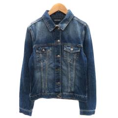 未使用 タグ付き トミーヒルフィガーデニム ダブルライダースジャケット セール】デニムトラッカージャケット（デニムジャケット）｜TOMMY