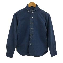 Ameri VINTAGE - アメリヴィンテージ エンボスパターンシアーシャツ ブラウス シースルー 茶 Ameri VINTAGE - アメリヴィンテージ エンボスパターンシアー