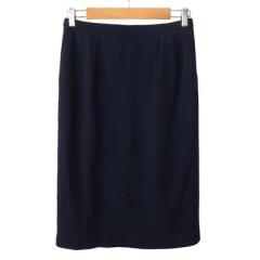 中古】カルヴェン CARVEN シルクスカート ロング 総柄 スリット 34