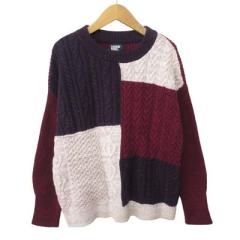 中古】ノーブランド ファーコート アウター 毛皮 ミンク ミドル 肩