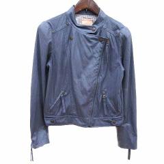 中古】スローブ イエナ SLOBE IENA ライダースジャケット ラムレザー