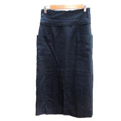 【ドンドン見直し】未使用品◎正規品 サンローラン パリ 492055 ラインストーン装飾 カットオフ アシンメトリー タイトスカート 黒 38 ドンドン見直し】未使用品◎正規品 サンローラン パリ 492055 ライン