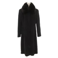 シェアードミンク&フォックストリム・SAGAミンク・黒美品 訳ありアウトレット】SAGAミンクシェアード加工レザーステッチ