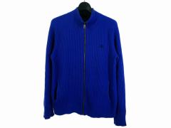 中古】バーバリーブラックレーベル BURBERRY BLACK LABEL ロゴ ニット