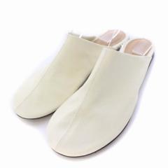 yÁzgpi {beKFl^ Dot Sock Leather Slippers tbgT_ T{ Xbp U[ 37.5 