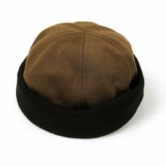 BIGWATCH正規品 大きいサイズ 帽子 メンズ サグキャップ ブラウン ロールキャップ ショートワッチ ビッグワッチ L XL 春夏秋冬 THG-02