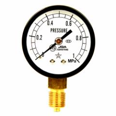 汎用圧力計A50・G1/4 右下精器 エアーツール 圧力計・機器 S-11・1.0MPA