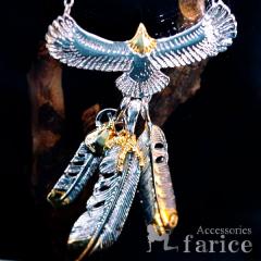 ビッグイーグル&3フェザー ハートフェザー(鷲の胸羽)＆イーグルクロー