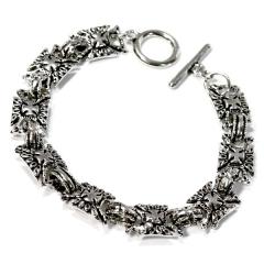 クロス 鉄十字 紋章 メンズ メタル ブレスレットの通販はau PAY