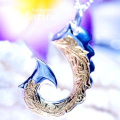 �t�B�b�V���t�b�N�E�A�b�N�X�f�U�C�� �C�G���[�S�[���h�E�X�N���[�����̒��� �n���C�A���W���G���[ �V���o�[925 �l�b�N���X