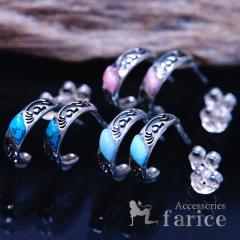 �C���f�B�A���W���G���[ �s�A�X �R�R�y�� ���� �i�o�z�� �V�R�� �����Y �V���o�[925 �u�^�[�R�C�Y�^�C���J���[�Y�^�����}�[�v