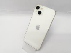 �y���ÁzApple SoftBank �ySIM�t���[�z iPhone 13 128GB �X�^�[���C�g MLND3J/A�y��z�N���A���[���z�ۏ؊��ԂP�����y�����NB�z