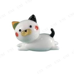 ガラス細工 飛ぶにゃん フォーカート ミニチュア インテリア用品 大人