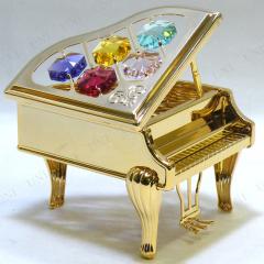 取寄品】 SWAROVSKI オーナメントシリーズ ピアノ 01561 置物