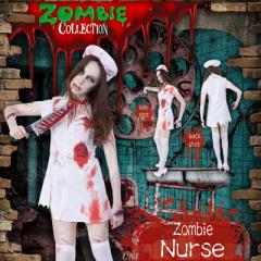 コスプレ 仮装 ZOMBIE COLLECTION Zombie Nurse(ゾンビナース) 【 コスプレ 衣装 ハロウィン 仮装 コスチューム ナース レディース 女性
