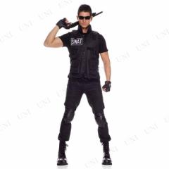 コスプレ 仮装  コスプレ ポリス スワット・コマンダー 【 コスプレ 衣装 ハロウィン 仮装 コスチューム ポリス 警察 メンズ 男性用 余興