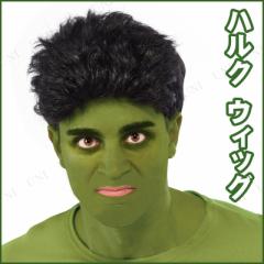 コスプレ 仮装 ハルクウィッグ 【 コスプレ 衣装 ハロウィン パーティーグッズ かぶりもの ウィッグ かつら アベンジャーズ カツラ 公式 