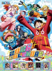残りわずか】ONE PIECE 2026年 壁掛けカレンダー CL-012 CL26-012の