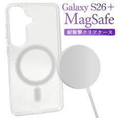�X�}�z�P�[�X GalaxyS26+ SC-52G SCG38�p MagSafe�Ή� �ϏՌ��N���A�P�[�X �w�ʕی�J�o�[ �V���v�� ���� �x�[�V�b�N �m�[�}�� �g�уP�[