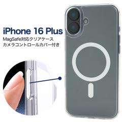�X�}�z�P�[�X iPhone16Plus�p MagSafe�Ή� �N���A�P�[�X �J�����R���g���[���J�o�[�t�� �w�ʕی�J�o�[ �V���v�� ���� �m�[�}�� �g�уP�[