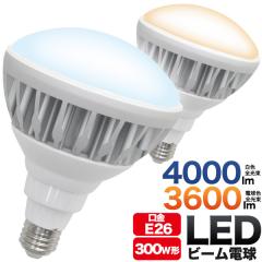 LED�d�� E26 300W�` LED�r�[���d�� 25W �r�[�����^ �h�����H PAR38 �r�[�������v �d�� Ra80 �d���F 3600lm ���F 4000lm �X�^�W�I ������ 