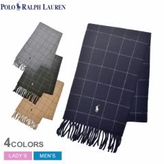 y䂤pPbgz| t[ }t[ fB[X Y REVERS WINDOW SCARF O[ POLO RALPH LAUREN PC0743 `FbN X