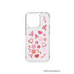 SHOWCASE+ iPhone15 Pro�Ή��P�[�X (�A�N�����p�[�c�t��) �s���N�����b�h SWC-18PR |b03