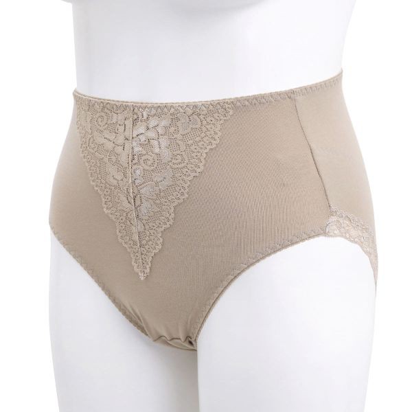 Buy Wearever Women's Lovely Lace Trim Incontinence Panties White online at