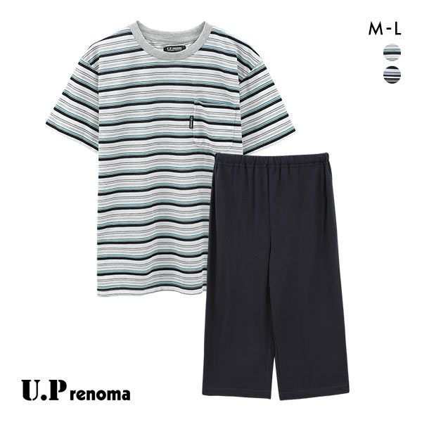 u.p 販売済み renoma 半袖パジャマ